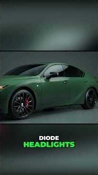Lexus IS 2027 Limited Edition Green Speed Demon Arrives!