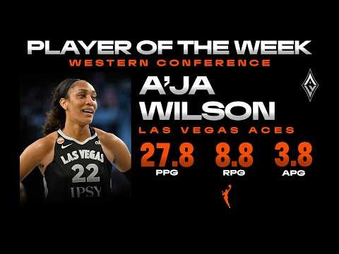 Week 15: Western Conference Player of the Week- A'ja Wilson