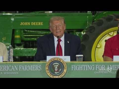 Trump’s roundtable puts Wisconsin farmers, rural issues in the spotlight