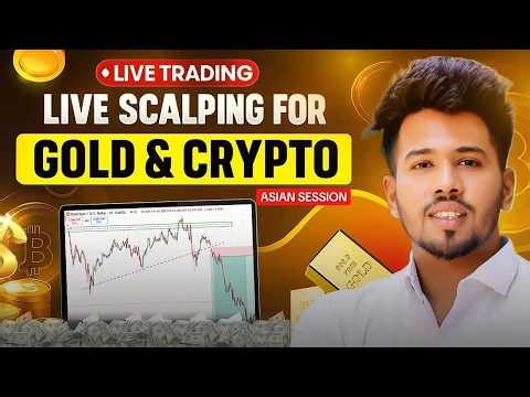 Live Forex Trading: Catching 100+ Pips on Gold & BTC!