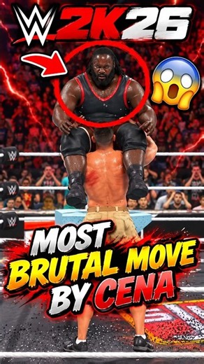 Why John cena did this🤯🤯 vs Mark Henry #johncena #wwe