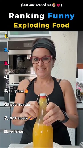 Ranking Funny Expolding Food Moments 🤯 #viral #ranking #funny