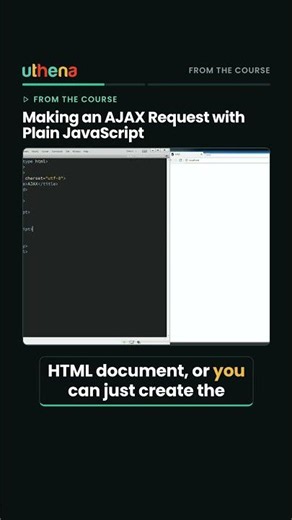 Making an AJAX Request with Plain JavaScript