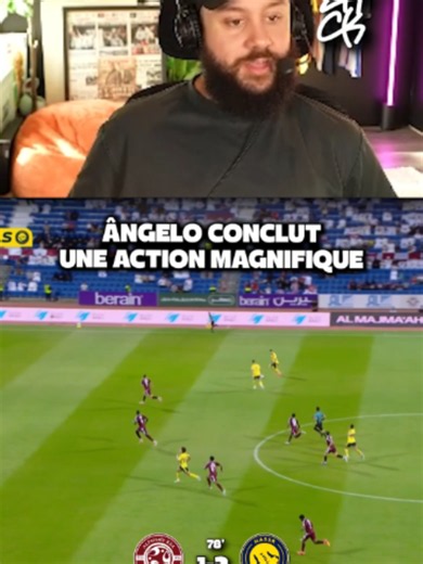 ÂNGELO CONCLUT UNE ACTION MAGNIFIQUE #zacknanitv #foot #spl #CR7 | cr7 ronaldo