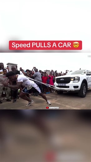 Incredible Car Pulling Feat by IShowSpeed