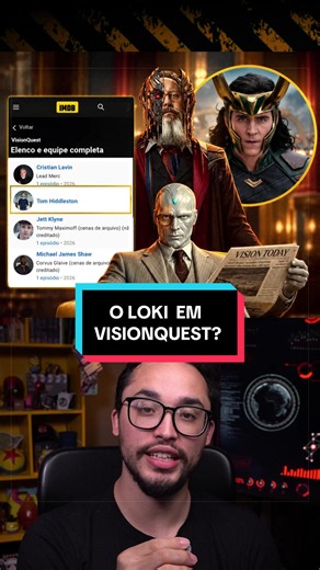 O LOKI EM VISIONQUEST? #quesitonerd #loki #ultron #wandavision #entretenimentoemdobro