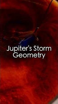 Jupiter's Storm Geometry