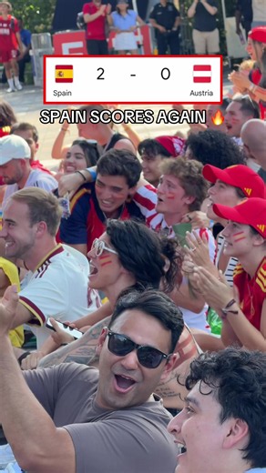 VAMOS SPAIN 🇪🇸🔥😤 #fans #spain #worldcup #football #goal | Spain vs Austria