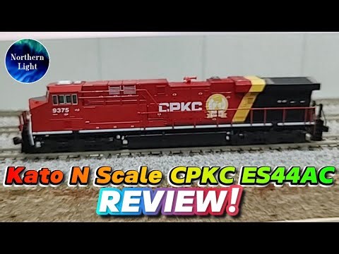 BEAUTIFUL MERGER SCHEME! | Kato N Scale CPKC ES44AC Review