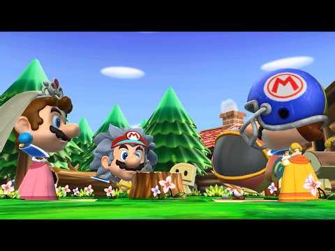 Mario Party 9 Gameplay – Who's the Fastest at Chopping Trees? | Step It Up Mode