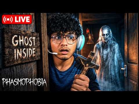 😱 PHASMOPHOBIA LIVE 🔴 👻 | REAL GHOSTS OR JUST MY FEAR?! 💀🔥 #Phasmophobia #Live