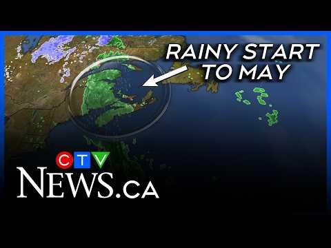 April showers turn to rain to start May