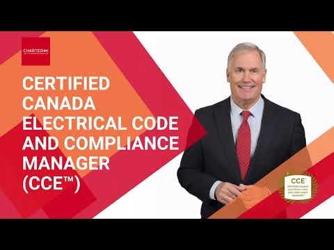 Certified Canada Electrical Code and Compliance Manager (CCE™)