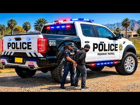 🚔 Police Car Chase Simulator 3D FHD 🚨 | Real Police Cop Car Driving Gameplay | Android Gaming