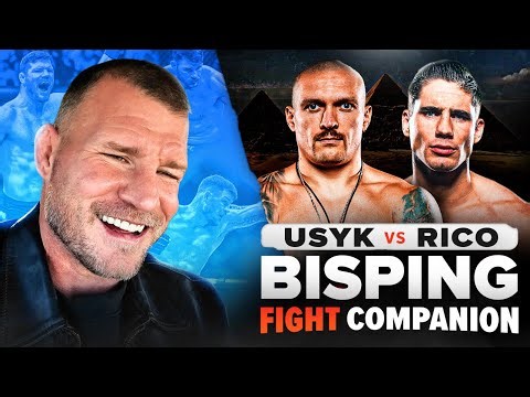 OLEKSANDR USYK vs RICO VERHOEVEN - LIVE WATCHALONG with BISPING | FIGHT COMPANION
