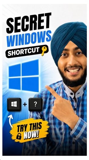Windows ki Secret Shortcut Key 🤯 | Screen Black? Try This! #shorts #windows #shortcutkeys