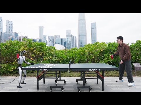 This Robot Just DESTROYED a Pro Ping Pong Player