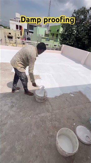 Damp proofing #house #construction #facts #shortvideo