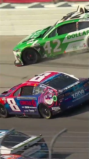 Busch vs Nemechek in Texas