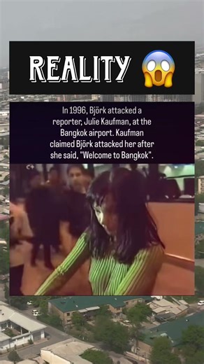Björk Airport Incident in 1996 😳 #Celebrity #Shorts #ViralShorts #Facts