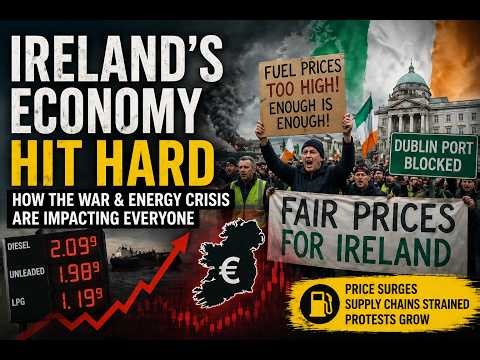 Ireland’s Economy Hit Hard: How the Strait of Hormuz Is Driving Prices, Protests & Energy Shock