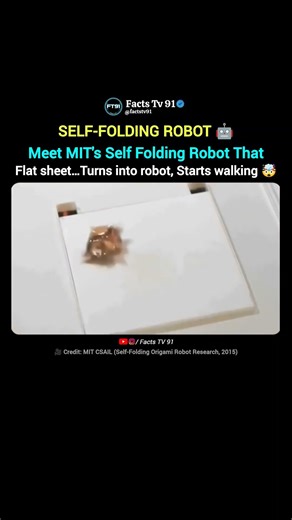 This MIT Origami Robot Builds Itself 😳