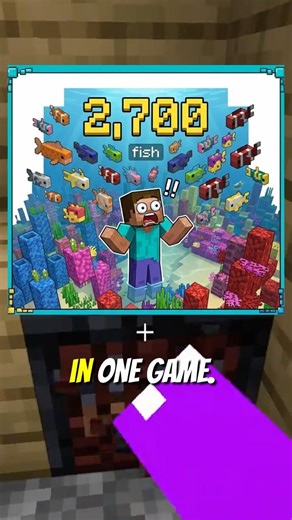 🐠Tropical Fish: 2,700 variants in one game🌊 #minecraft