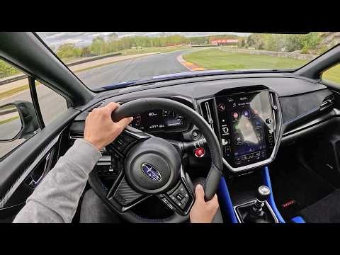 2025 Subaru WRX tS - POV Quick Track Driving Impressions (Road America)