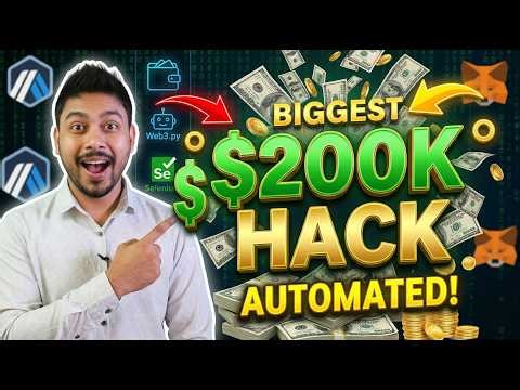 The $200,000 Crypto Hack Exposing the Sybil Farming Exploit (Web3 Automation) #CryptoAirdrops