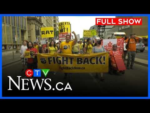 Protests held across Alberta | CTV News Edmonton at Six for May 29, 2026