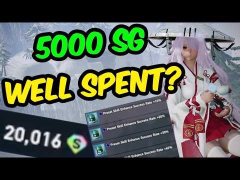 [PSO2:NGS] What 5000 SG Gets You