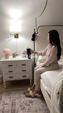 Asmr timestamped 6am morning routine vlog 🤍 #morningroutine #aesthetic #asmr #grwm #productivity