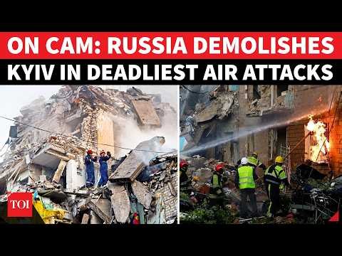 Russia's Devastating Blitz Smashes Kyiv: Dozens Dead, 150 Buildings Hit As Putin Escalates War