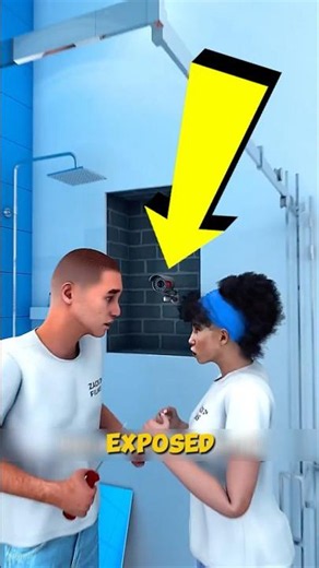 Shower Camera Horror ‼️😱 #TrueCrime #CaughtOnCame