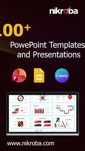100+ PowePoint Template and Presentation #nikroba