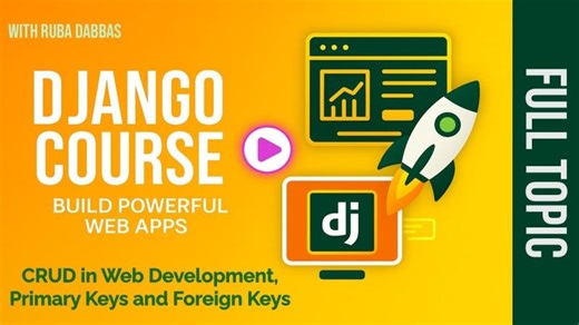Django CRUD operations and model relationships | Ruba Dabbas posted on the topic | LinkedIn