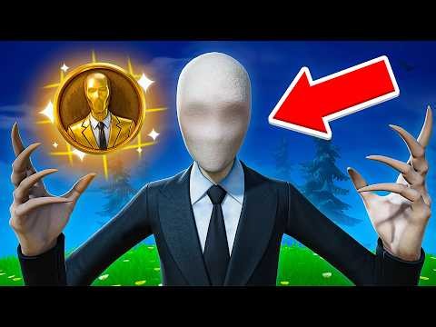 The SLENDER MAN Challenge in FORTNITE!