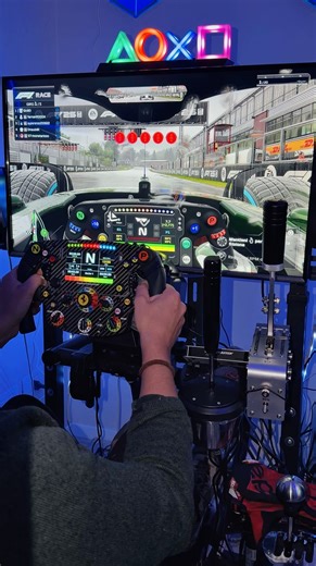 No assists, can you control this? ⛈️🏎️ #f125 #simracing #simracer #t598 #sf1000