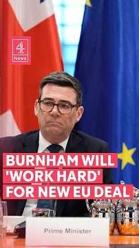Burnham will 'work hard' for new EU deal