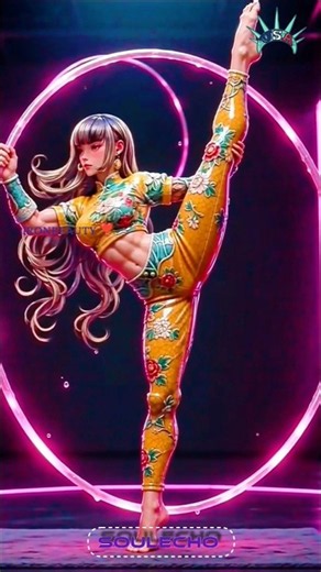“Rhythmic Gymnastics in Motion — Bringing Order to Chaos.” 💪🔥 #shorts #ironbeauty #usashorts #iron