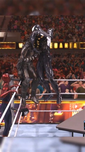 Venom vs Predator | Marvel vs Alien Hunters! #wwe #marvel #spiderman #venom #shorts