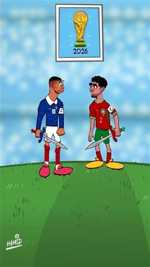 France and Morocco are set to meet in the World Cup quarter-finals! 🇫🇷🇲🇦🔥☠️