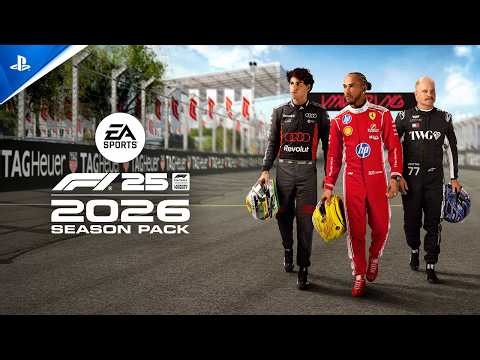 F1 25 - 2026 Season Pack Reveal Trailer | PS5 Games
