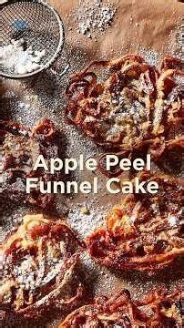 What to Do With Leftover Apple Peels: Apple Peel Funnel Cake