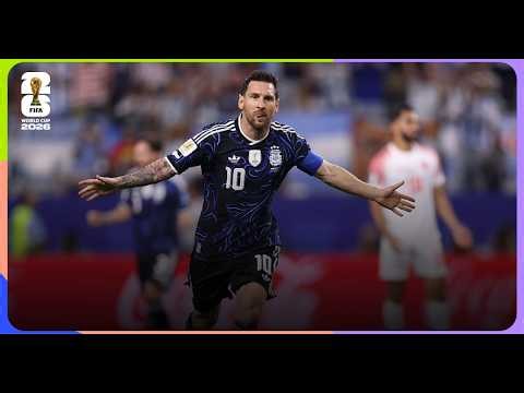 Lionel Messi Goal | Jordan 1-3 Argentina | FIFA World Cup 2026™