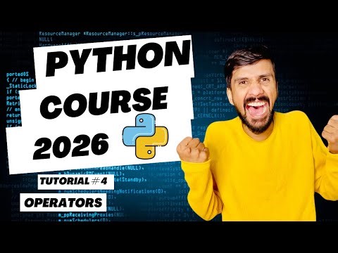 Python Operators Tutorial in Hindi 2026 | Arithmetic, Comparison, Logical Operators Full Explained