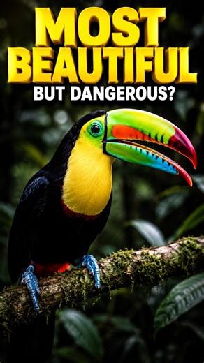 The Most Beautiful Bird in the Jungle? 🌈🦜 #shorts