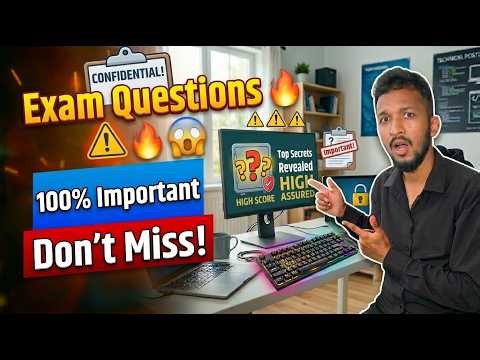 Class 12 Computer Science Final Exam Important Questions 2026🔥|100% Sure Questions with Answers