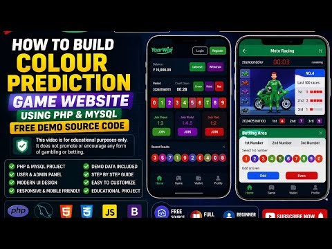 Build a Demo Game UI with PHP & MySQL | Educational Web Development Tutorial