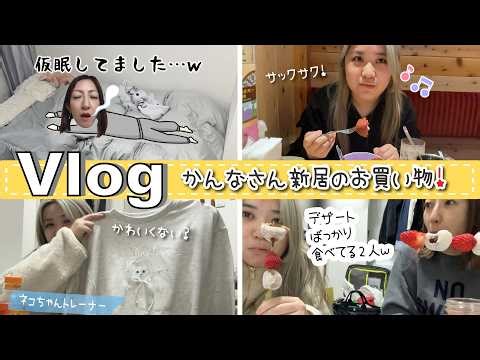 ★Vlog★かんなさんの引っ越し2日目、新居の買い物いろいろ！